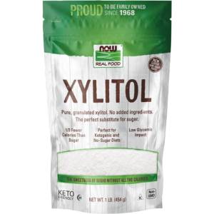 NOW Xylitol Powder | 100% Pure [454 грама]