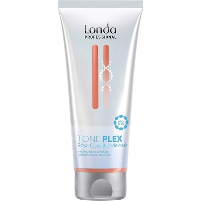 Londa Tónovací maska Toneplex Rose Gold pro blond vlasy 200 ml