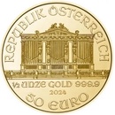 Wiener Philharmoniker 1/2 Oz ( 2024 ) zlatá minca