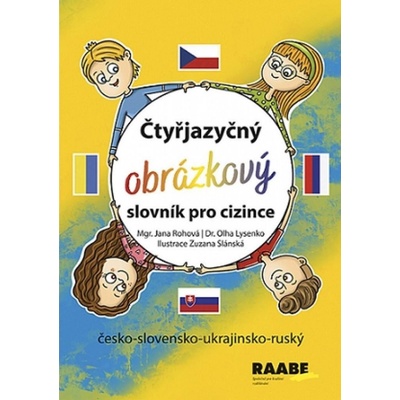 Čtyřjazyčný obrázkový slovník pro cizince