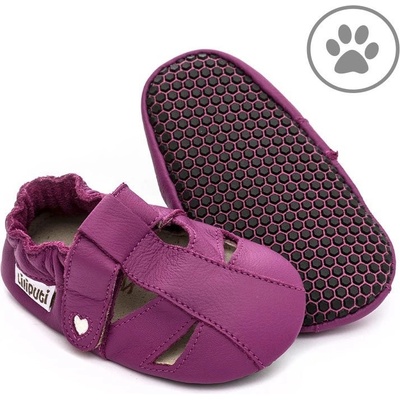 Liliputi Barefoot sandálky Liliputi Fuchsia Paws