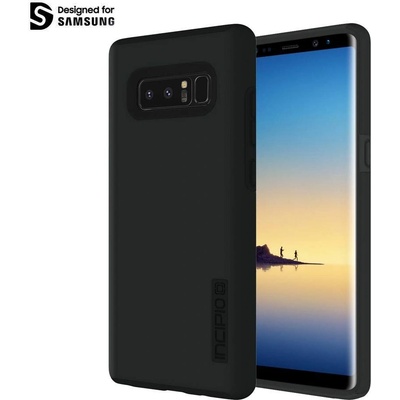 Incipio DualPro - удароустойчив хибриден кейс за Samsung Galaxy Note 8 (черен)