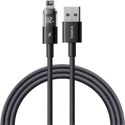 Baseus P10382700121-00 DISPLAY II USB – Lightning 100cm černý