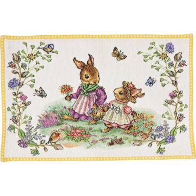 Villeroy & Boch Spring Fantasy bavlněná prostírka louka 32x48cm