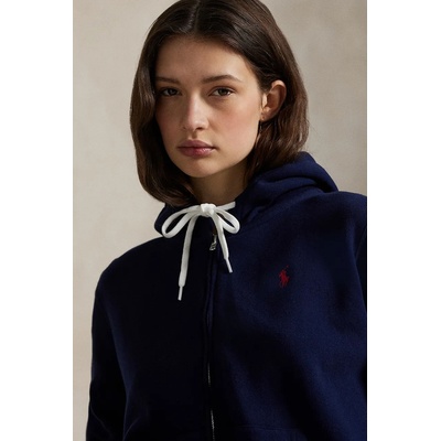 Ralph Lauren суичър с цип и качулка дамски с памук (211971699)