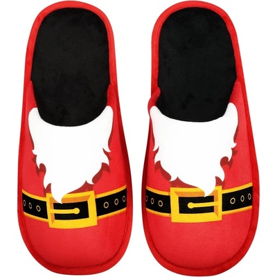 Frogies Santa pánske pantofle černá krémová červená – Sleviste.cz