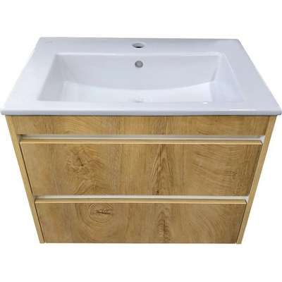 Triano Шкаф долен ЕМА 65, цвят 5414 с 2 чекмеджета и умивалник Linea 65cm (73865)