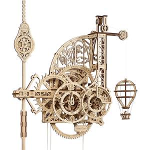 UGears Механичен 3D модел UGears Стенен часовник с махало