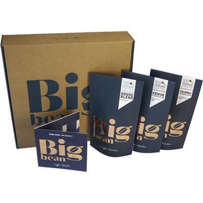 BigBean Degustačný set 3 x 250 g