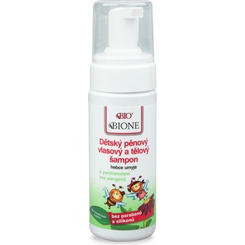 BIO BIONE detský penový vlasový a telový šampón 150 ml