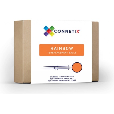 Connetix Rainbow Ball Pack 12ks náhradních kuliček