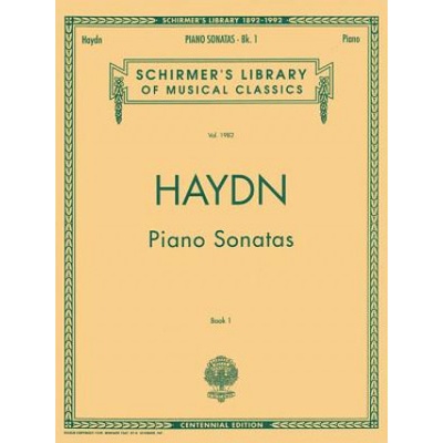 Piano Sonatas - Book 1: Schirmer Library of Classics Volume 1982 Piano Solo