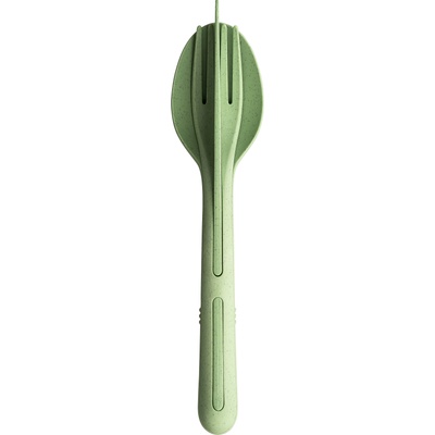 Koziol Комплект прибори за хранене Klikk Organic Nature 2 зелен 3 части (4003703)