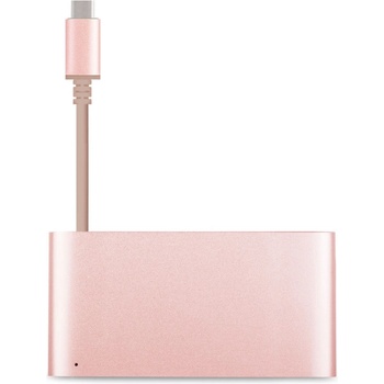 Moshi Светлорозов многофункционален мултипортов адаптер USB-C Multiport на Moshi (99MO084207)