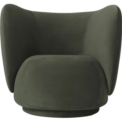 Ferm Living Rico Rich Velvet pine
