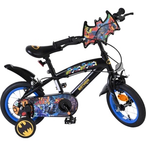 E & L Cycles Детски велосипед с помощни колела E&L cycles - Batman, 12 (20509-FW12)