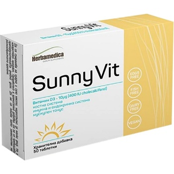 Image 1 of Herba Medica Sunny Vit - Vitamin D3 [40 Таблетки]