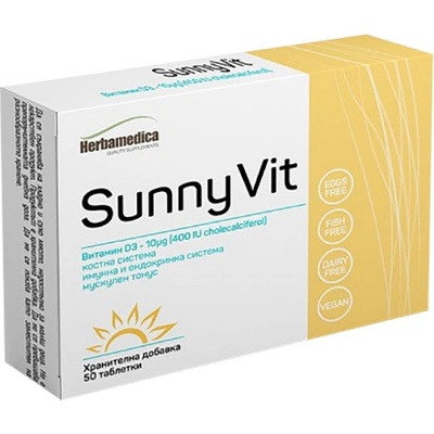 Sunny Vit - Vitamin D3 [40 Таблетки]