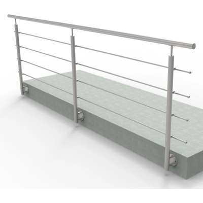 HK Zábradlí Nerezové rovné zábradlí KNRB4 3000 x 900 KNRB4/3-2