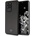 Mercedes-Benz Dynamic Leather Hard Case - дизайнерски кожен кейс за Samsung Galaxy S20 Ultra (черен)