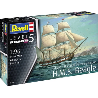 Revell H.M.S. Beagle 1:96