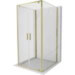 Mexen Exo-BR Duo 3S душ кабина 3-стенна с отваряща се врата 90 x 90 см, прозрачна, (8182-090-090-50-00-3S)