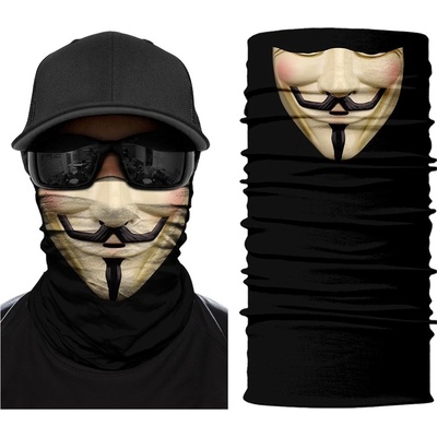 Anonymous Vendeta šatka na tvár či hlavu