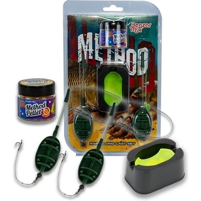 Benzar Mix BENZAR MONTÁŽNÍ SET RAPID LONGCAST 40G + 40G Velikost: 50 + 50 g, Typ: Rapid Longcast Method