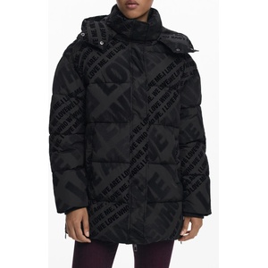 DESIGUAL Дамско яке desigual, Размер xs, Цвят Черен (25wwew23_ne2000)