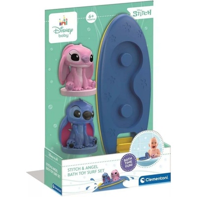 CLEMENTONI BABY Disney Hračka do vany Stitch a Angel