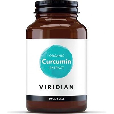 Viridian Organic Kurkumin extrakt 60 kapslí