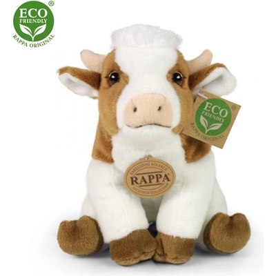 Rappa Плюшена седяща Крава 18 см. - серия Еко приятели - Rappa (201590)