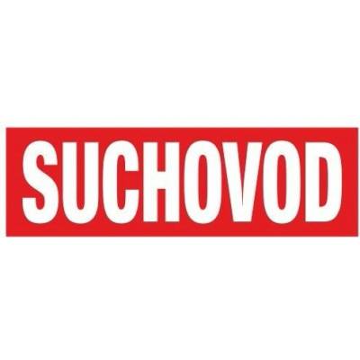 F-suchovod samolepka 150x50 mm
