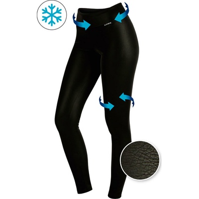 Litex Dámské zateplené legíny černé – Zboží Mobilmania