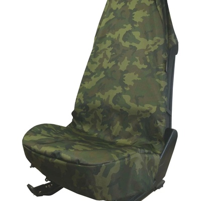 Autopoťah IWH Carmouflage umývateľný autopoťah 1 ks polyester maskáčová sedadlo vodiča