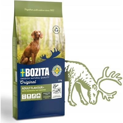 Bozita Original adult Flavour Plus sobí 12 kg