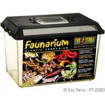EXO TERRA FAUNARIUM / ALL-PURPOSE TERRARIUM - пластмасов универсален терариум за влечуги, земноводни, мишки, паякообразни и насекоми, 30 x 19, 5 x 20, 5 см, ГЕРМАНИЯ - PT2260