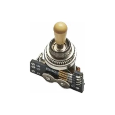 EMG 3 Way Solderless Toggle Ivory Превключвател на сензора (EMG-3W-SWITCH-SL-IV)