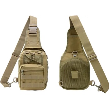 WARAGOD Чанта през рамо WARAGOD Soldat assault S, coyote (WAR000509)