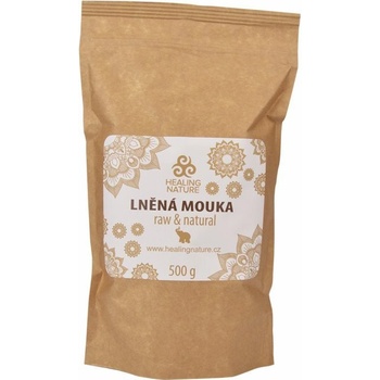 RAW Lněná mouka Healing Nature 500 g