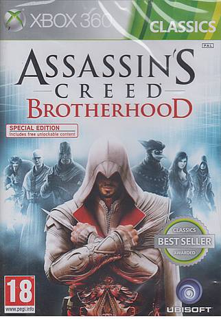 Jeu Xbox 360 Assassin's Creed II Special Film Edition - Version PAL Française, Boîte Et Manuel - Bon état