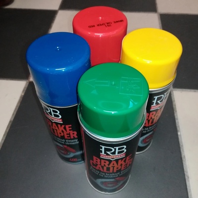 RB farba na brzdiče modrá 400ml