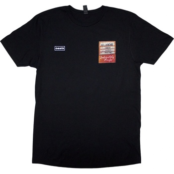 Oasis Риза Definitely Maybe AAA Setlist Unisex Black 2XL (OASTS32MB05)