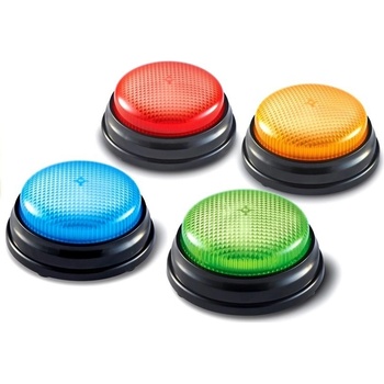 Lean Toys Sada štyroch buzzer svetiel