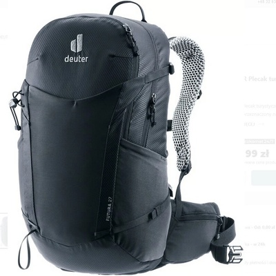 Deuter Futura 27l Black černá