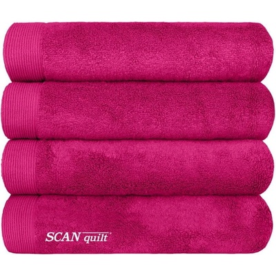 SCANquilt Uterák froté MODAL SOFT ružová 50x100cm