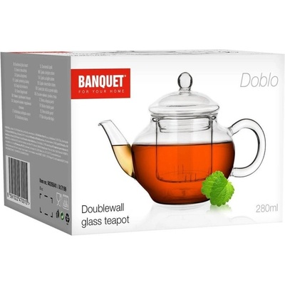Banquet dvoustěnná DOBLO 280ml – Zboží Dáma