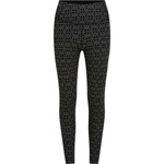 Icebreaker Дамско мериносово термобельо Icebreaker Women's Merino 260 Oasis Leggings Alpine Geo Merino base layer - Black / Snow / J (115-2830-0112)