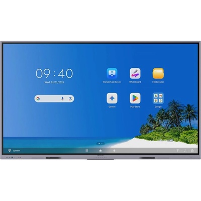 HIKVISION IFP 86" 4K, 8GB/128GB storage, 400 nit, 50 points, Android 14, USB, HDMI, Wifi ,BT, EDLA