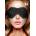Ouch! Denim Eye Mask Roughend Denim Style Black